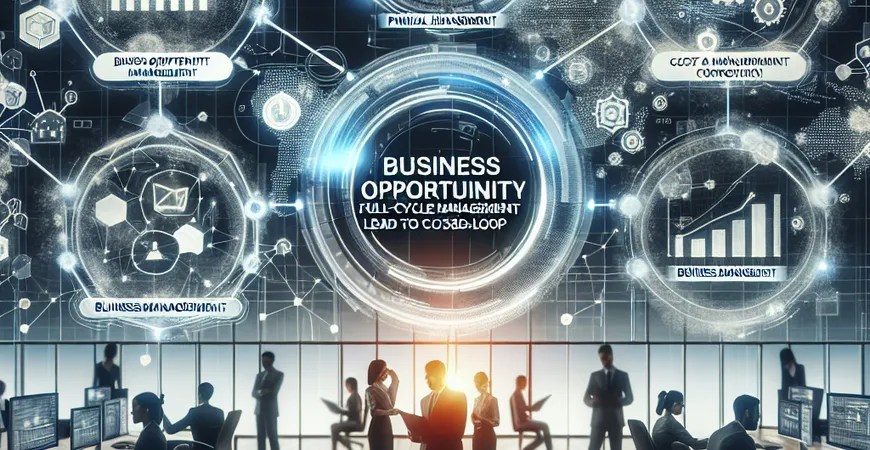 商机全过程管理：从线索到闭环的完整解决方案