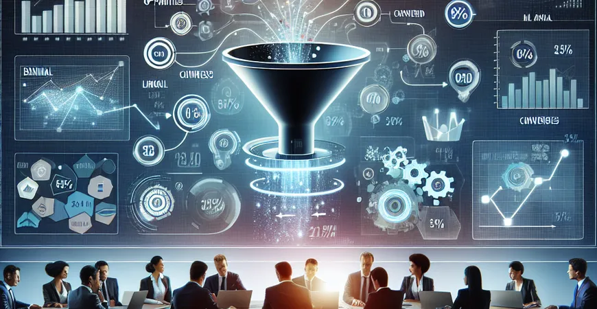 商机管理漏斗，百分比提升转化率的实战技巧！