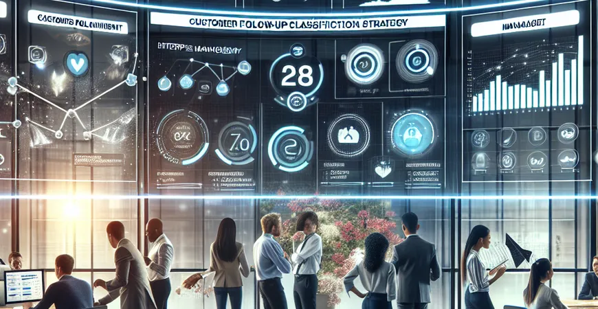 客户跟进分类策略，如何根据客户类型制定方案