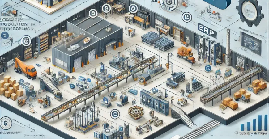 从仓库到生产线，ERP系统如何全面提升工厂运营效率