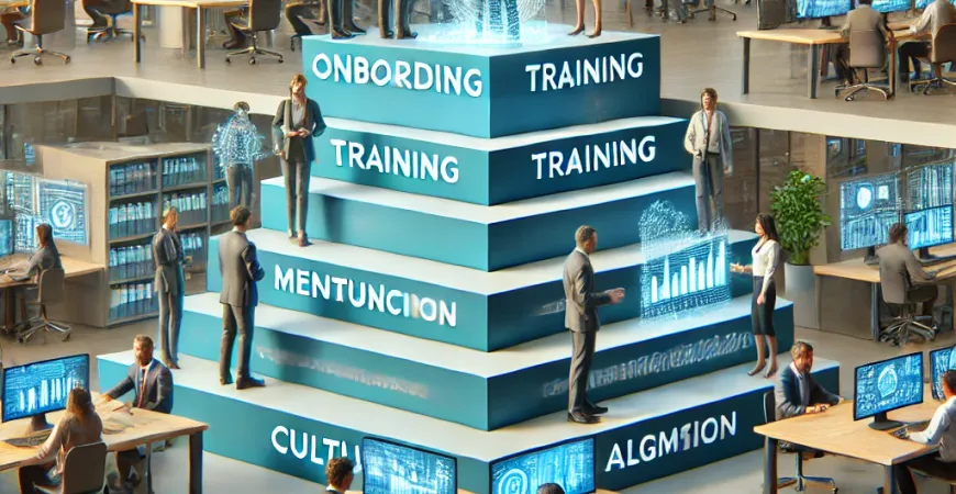 员工融入企业文化的五个步骤，增强团队凝聚力