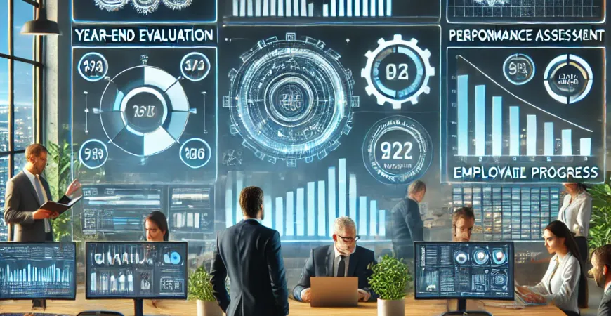 年终评估与绩效考核，员工进步的双引擎