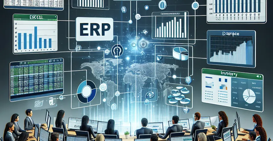 Excel与ERP结合，打造企业专属进销存管理系统