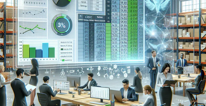 Excel在商品管理中的应用，进销存数据处理不再难