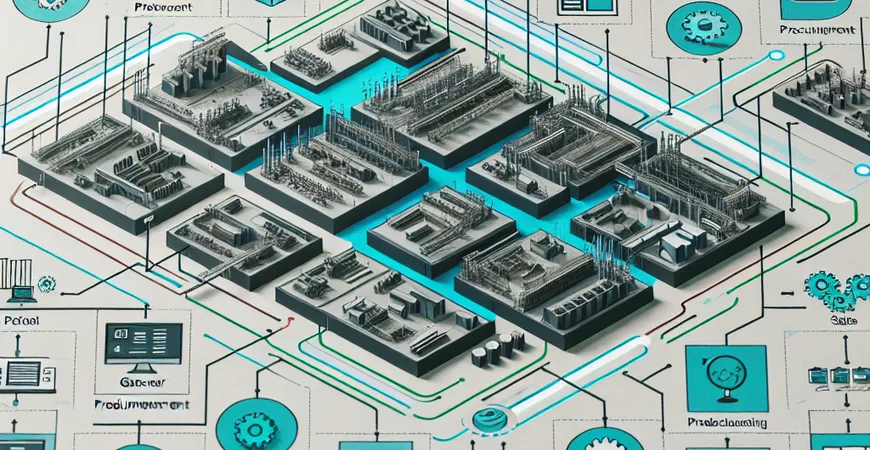 从总账到采购，ERP模块的功能结构全解析