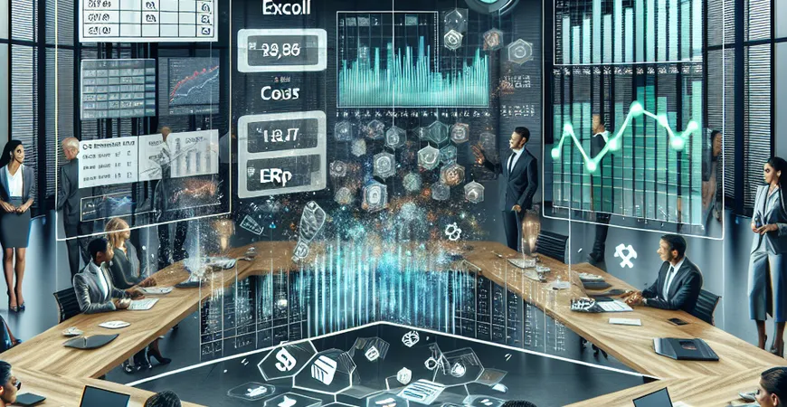 进销存账务处理：Excel与ERP的对比分析