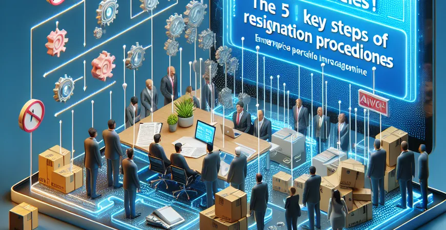 不踩坑！员工退工手续的5个关键步骤