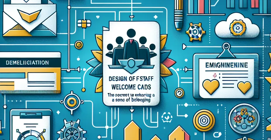员工欢迎卡设计，增加归属感的秘密