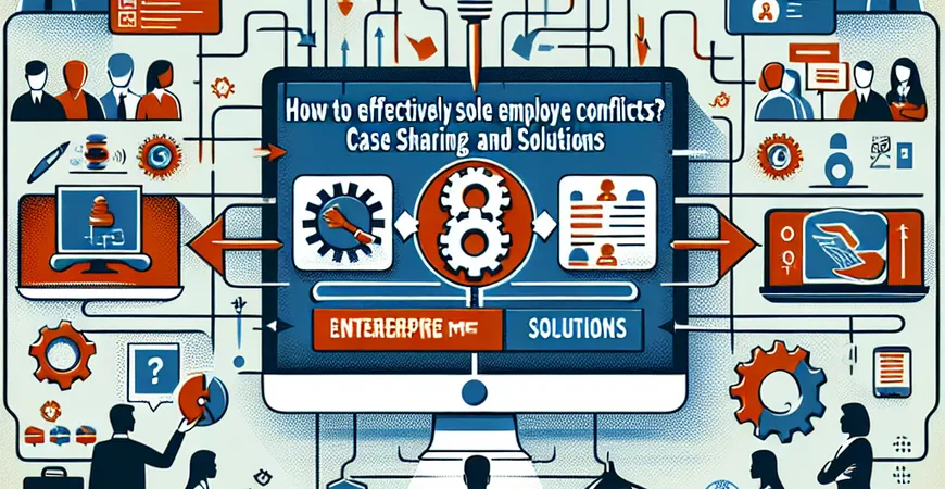 如何有效解决员工矛盾？案例分享与解决方案