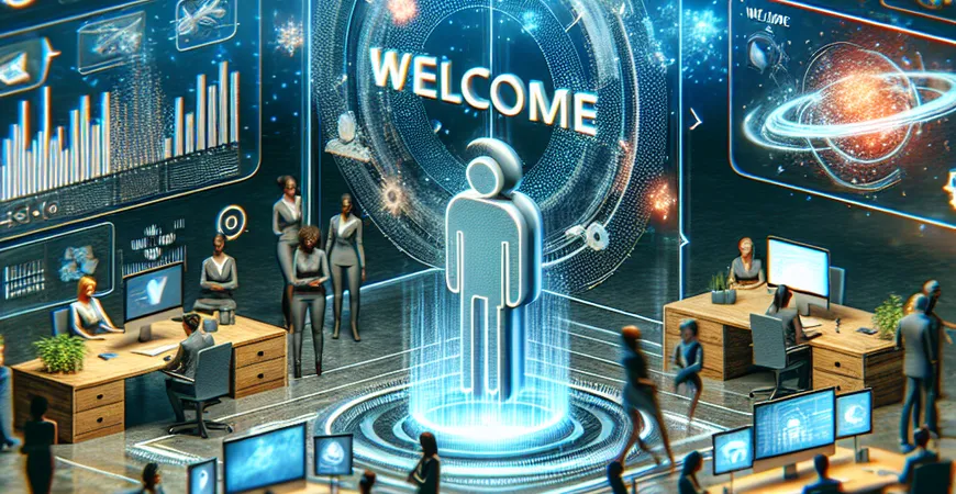 欢迎卡设计灵感：让新员工感受家的温暖