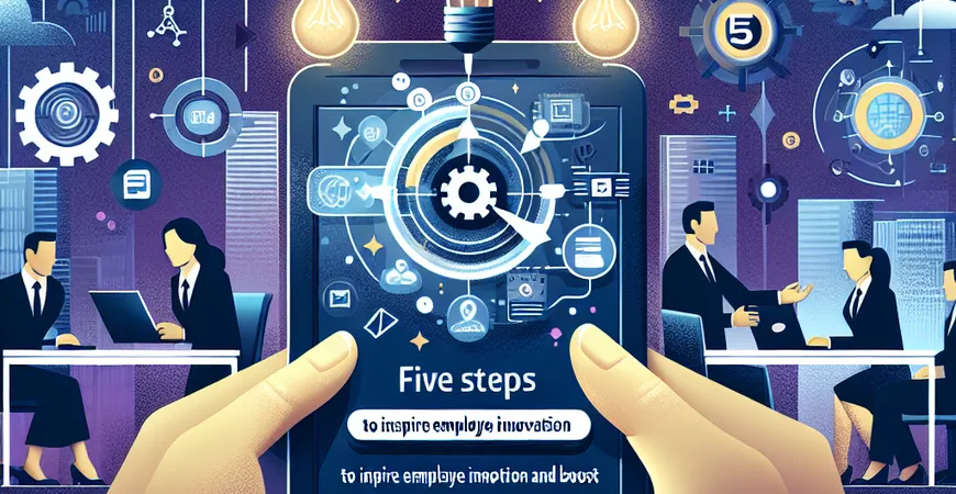 激励员工创新的五个步骤，提升企业竞争力