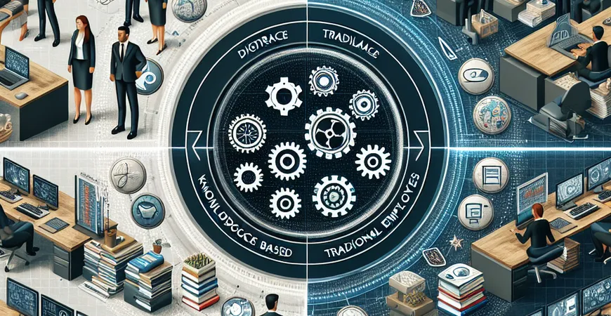 知识型员工与传统员工的区别，超级全面解析