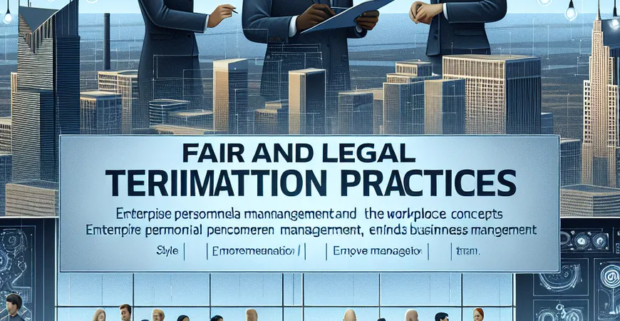 职场辞退员工的合法操作与注意事项