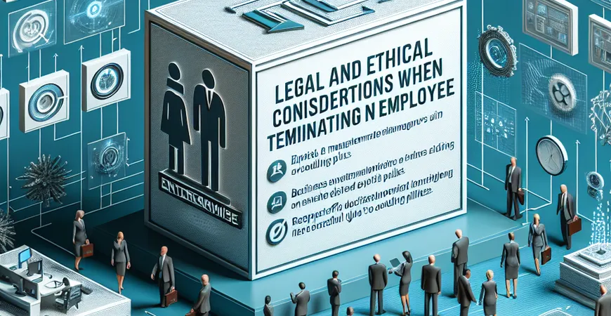 辞退员工的法律和道德考量，不踩坑指南
