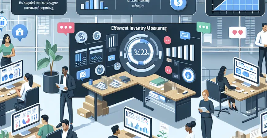 企业如何通过库存预警消息推送实现高效库存监控，减少损耗