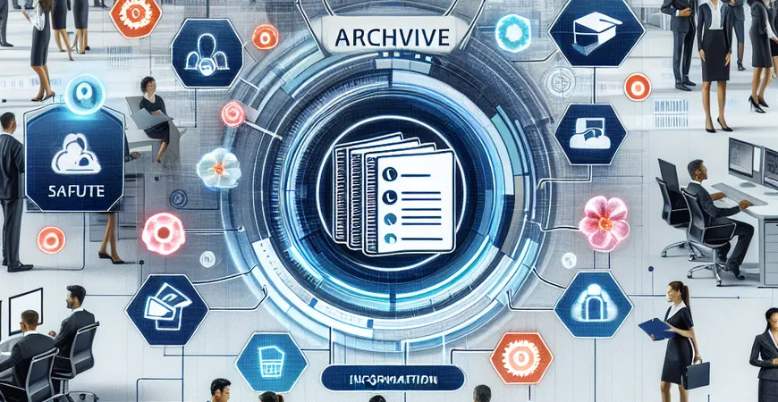档案归档流程的痛点解析，确保信息流畅与安全