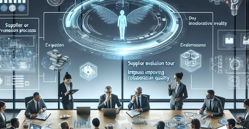 供应商评估流程中的创新方法，提升合作质量的关键