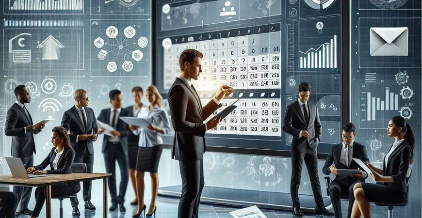 跟进拜访日历设置技巧，时间管理一步到位