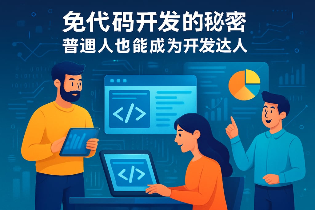 免代码开发的秘密,普通人也能成为开发达人 | 零代码企业数字化知识站