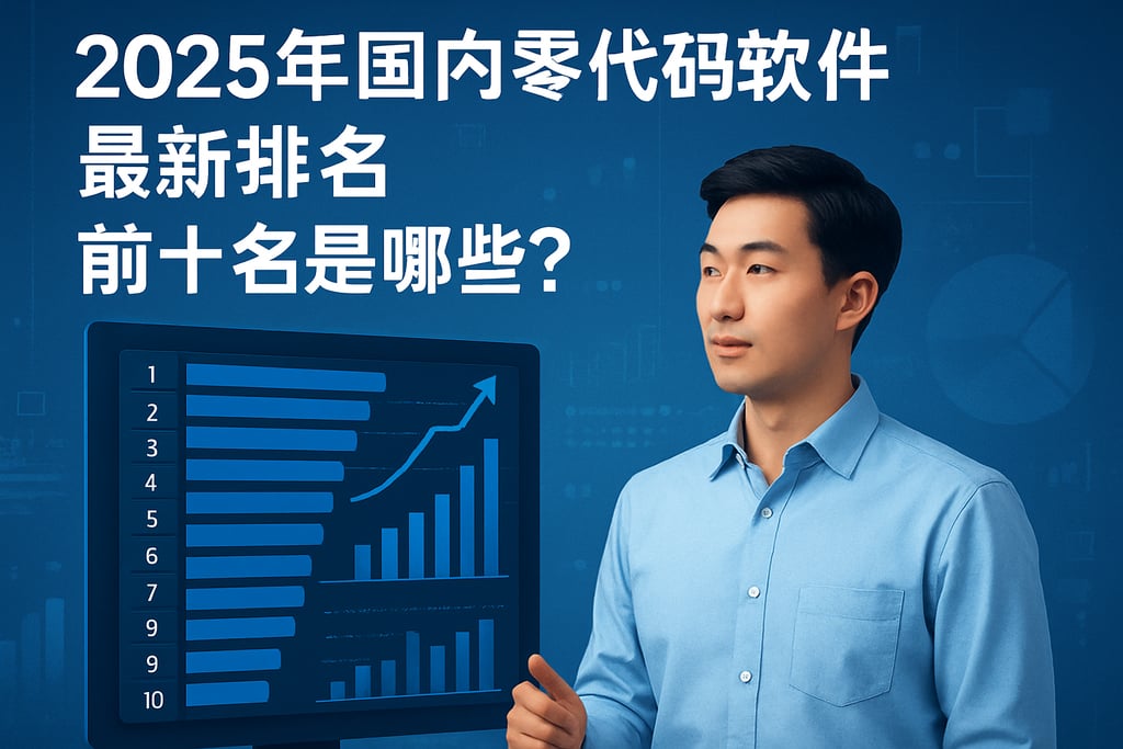 2025年国内零代码软件最新排名，前十名是哪些？