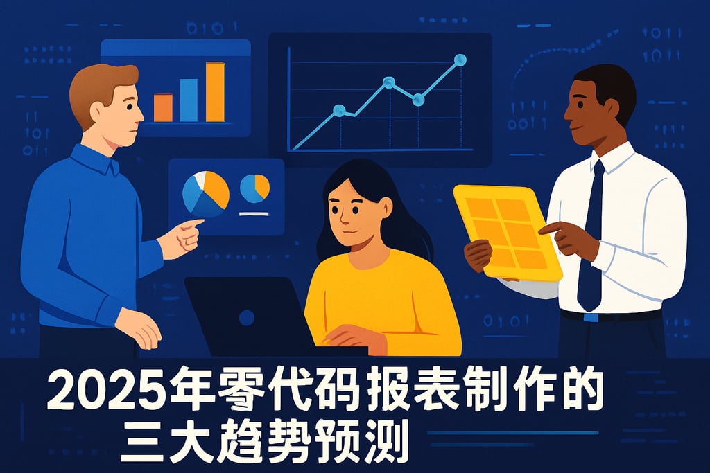 2025年零代码报表制作的三大趋势预测