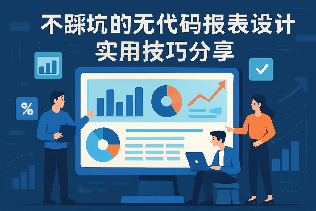 不踩坑的无代码报表设计，实用技巧分享