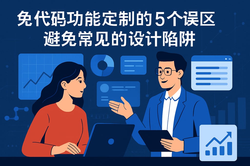 免代码功能定制的5个误区，避免常见的设计陷阱