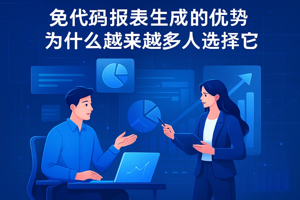 免代码报表生成的优势，为什么越来越多人选择它