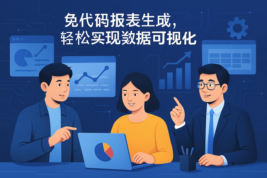 免代码报表生成，轻松实现数据可视化
