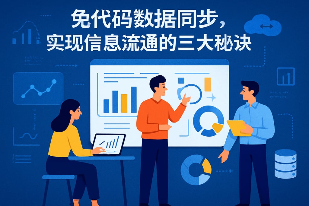 免代码数据同步，实现信息流通的三大秘诀