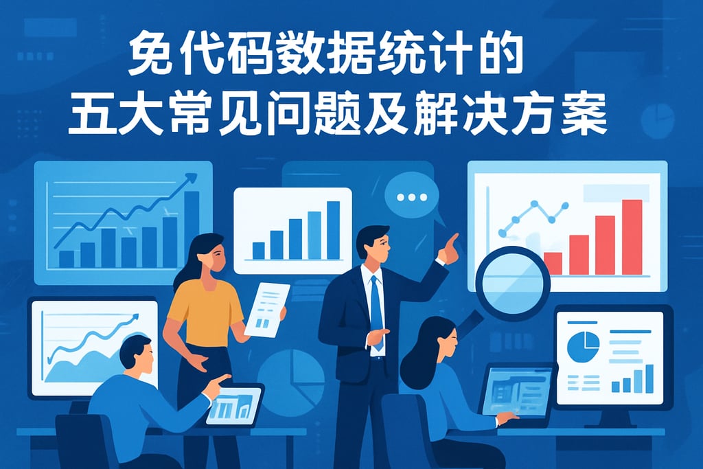 免代码数据统计的五大常见问题及解决方案