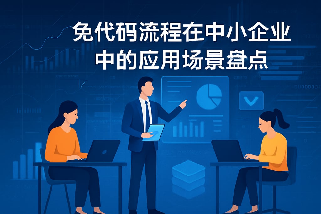 免代码流程在中小企业中的应用场景盘点