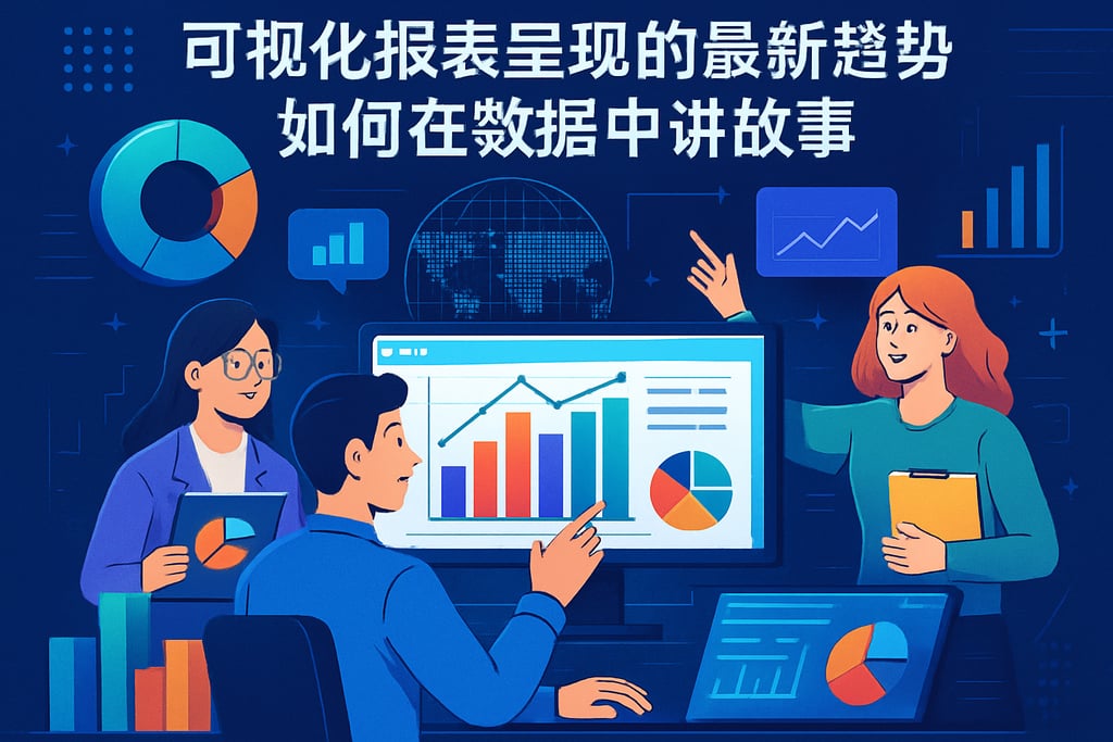 可视化报表呈现的最新趋势，如何在数据中讲故事