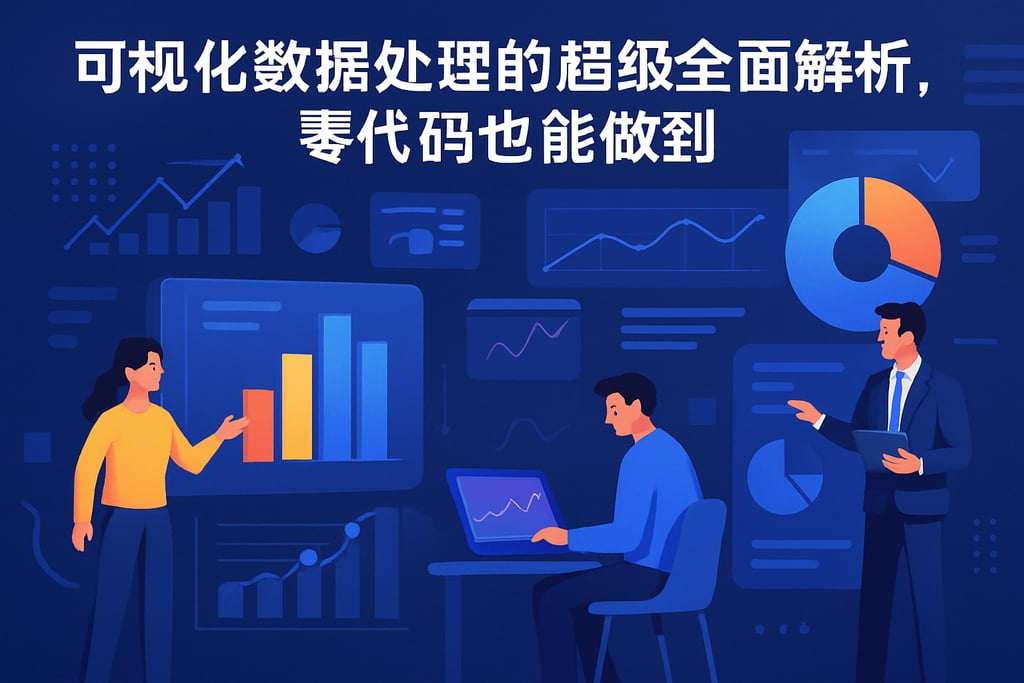 可视化数据处理的超级全面解析，零代码也能做到