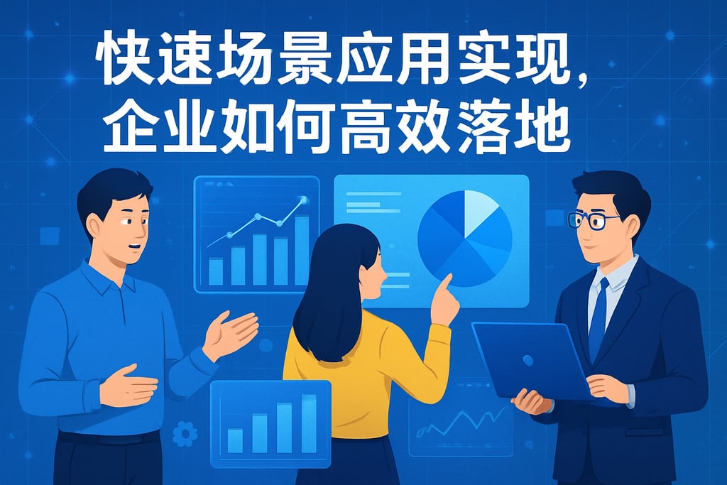 快速场景应用实现，企业如何高效落地