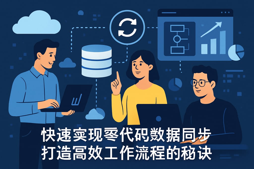 快速实现零代码数据同步，打造高效工作流程的秘诀