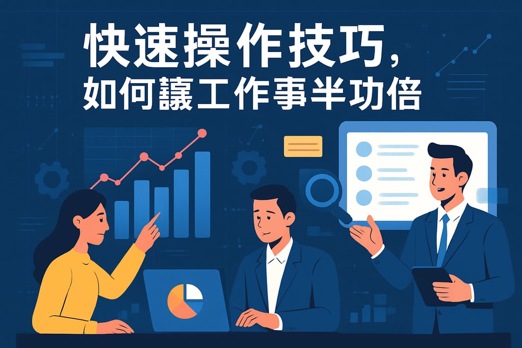 快速操作技巧，如何让工作事半功倍