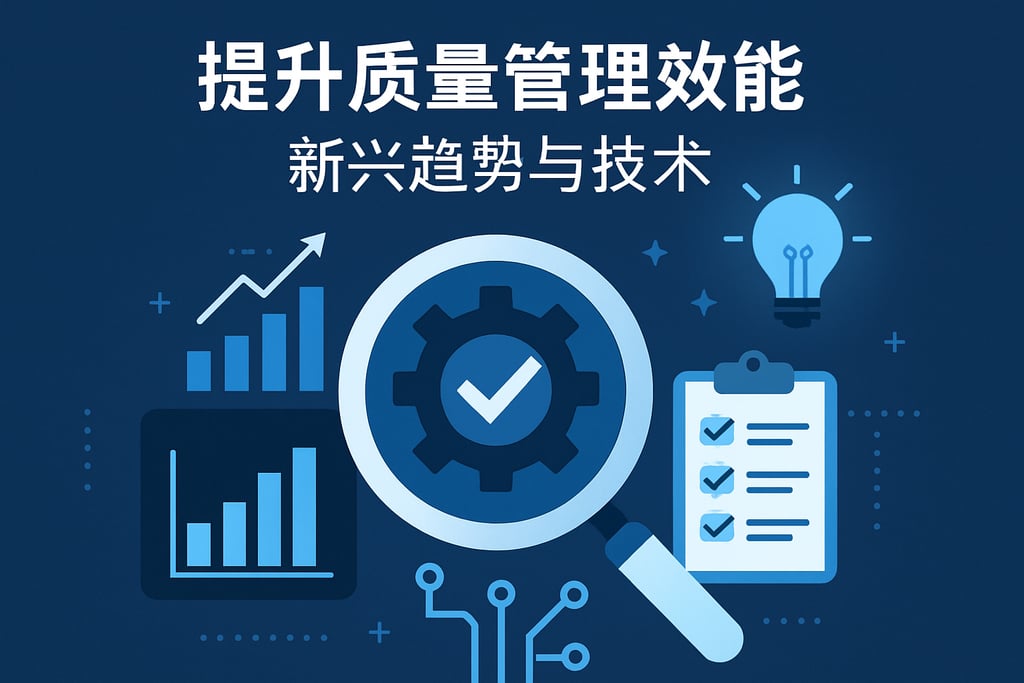 提升质量管理效能：新兴趋势与技术