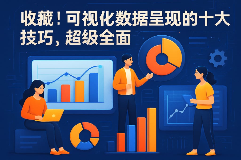 收藏！可视化数据呈现的十大技巧，超级全面