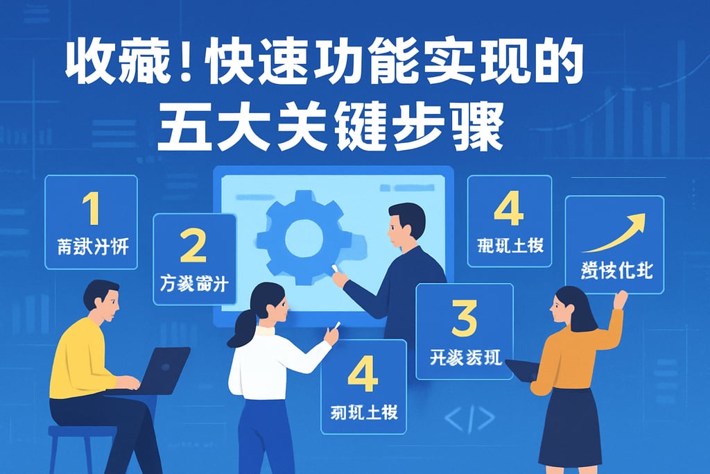 收藏！快速功能实现的五大关键步骤