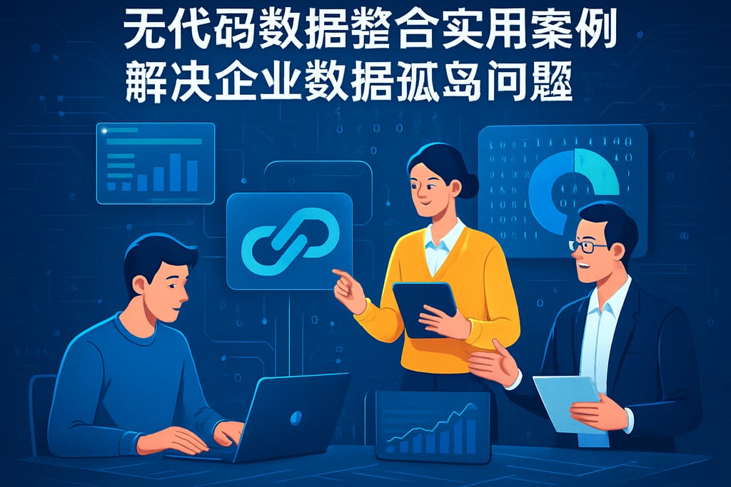 无代码数据整合实用案例，解决企业数据孤岛问题