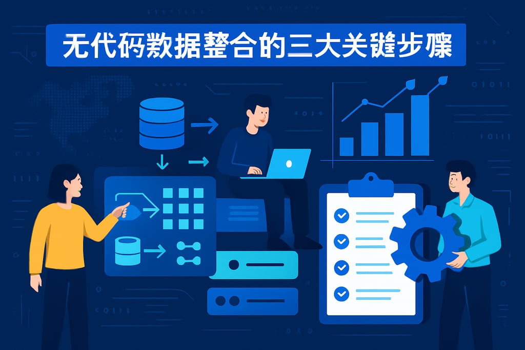 无代码数据整合的三大关键步骤