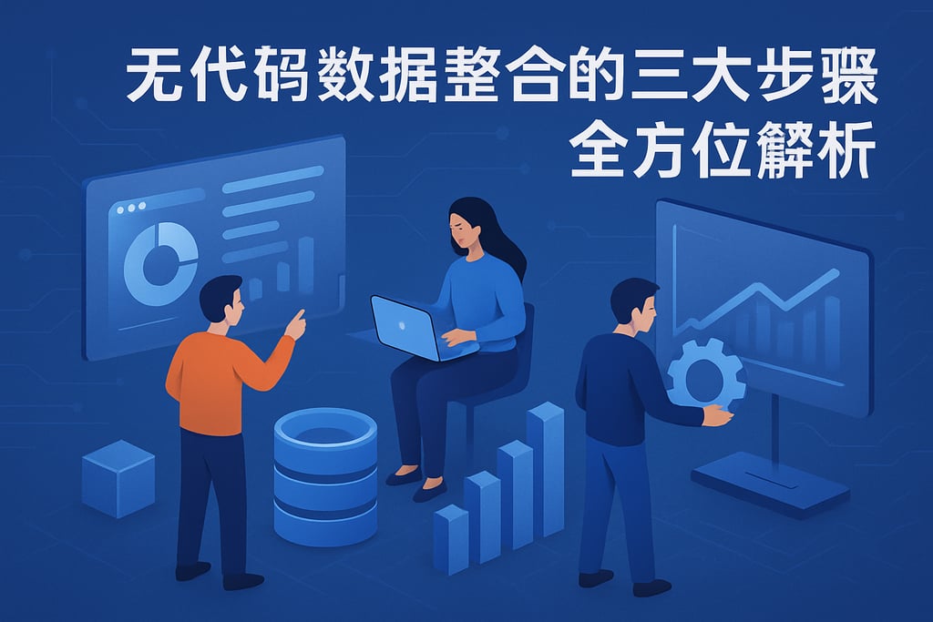 无代码数据整合的三大步骤，全方位解析