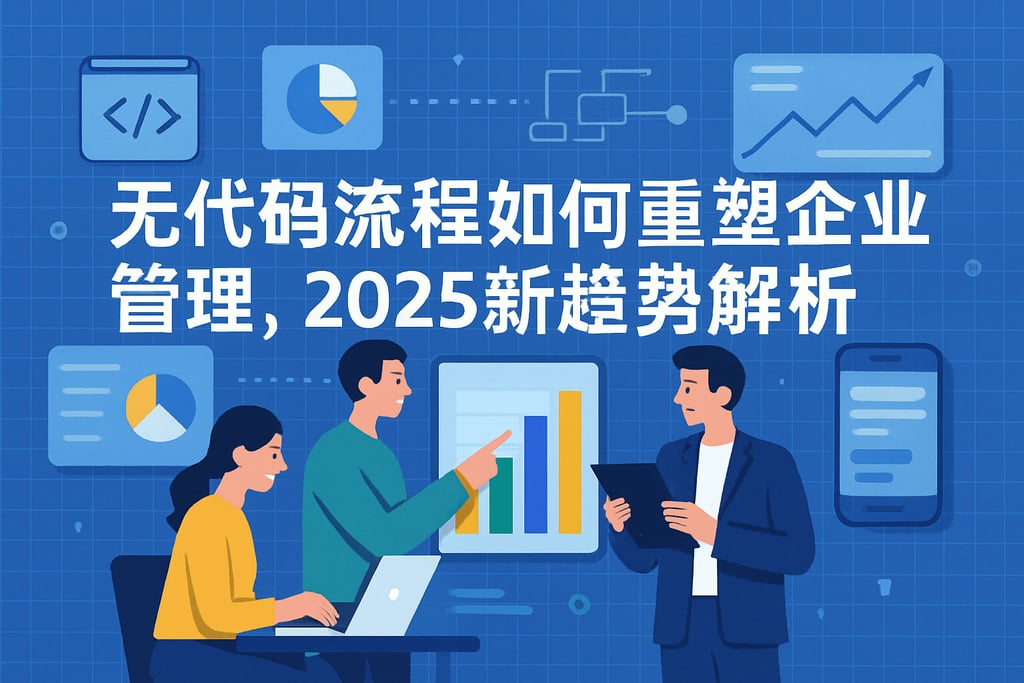 无代码流程如何重塑企业管理，2025新趋势解析