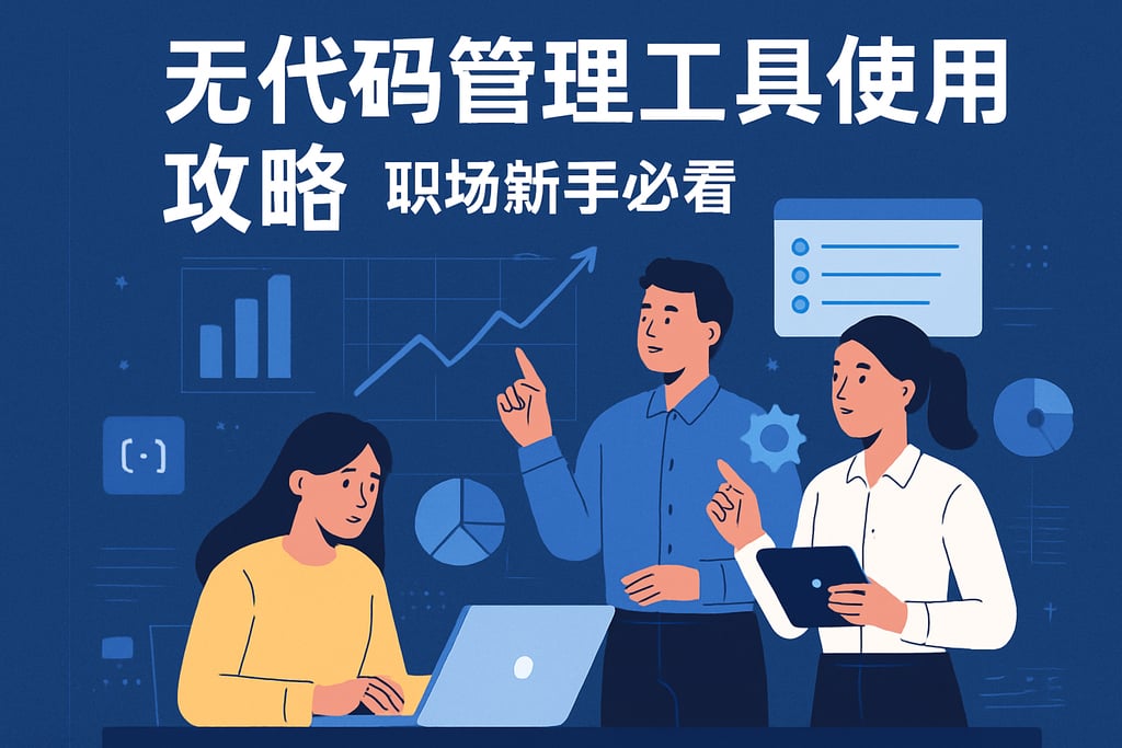 无代码管理工具使用攻略，职场新手必看