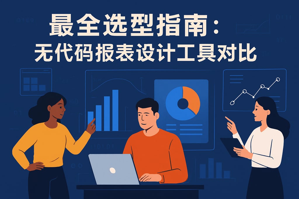 最全选型指南：无代码报表设计工具对比