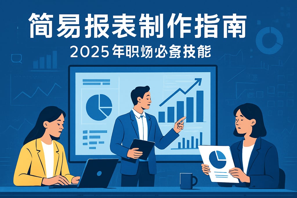 简易报表制作指南，2025年职场必备技能