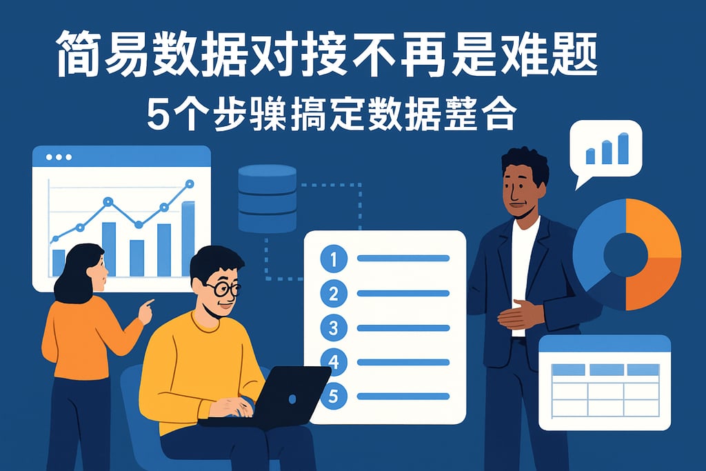 简易数据对接不再是难题，5个步骤搞定数据整合