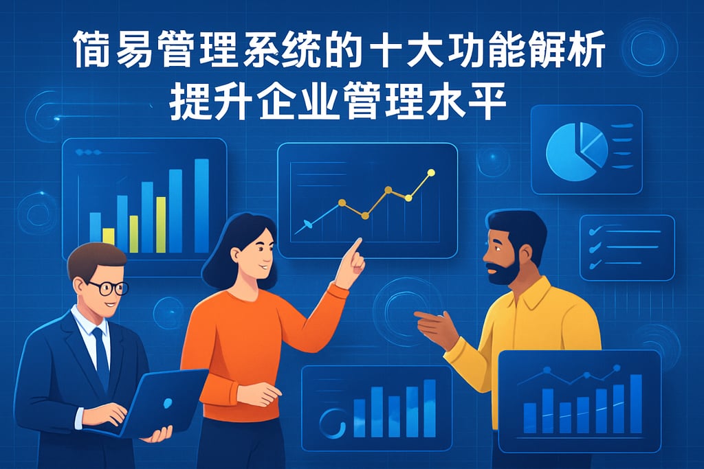 简易管理系统的十大功能解析，提升企业管理水平