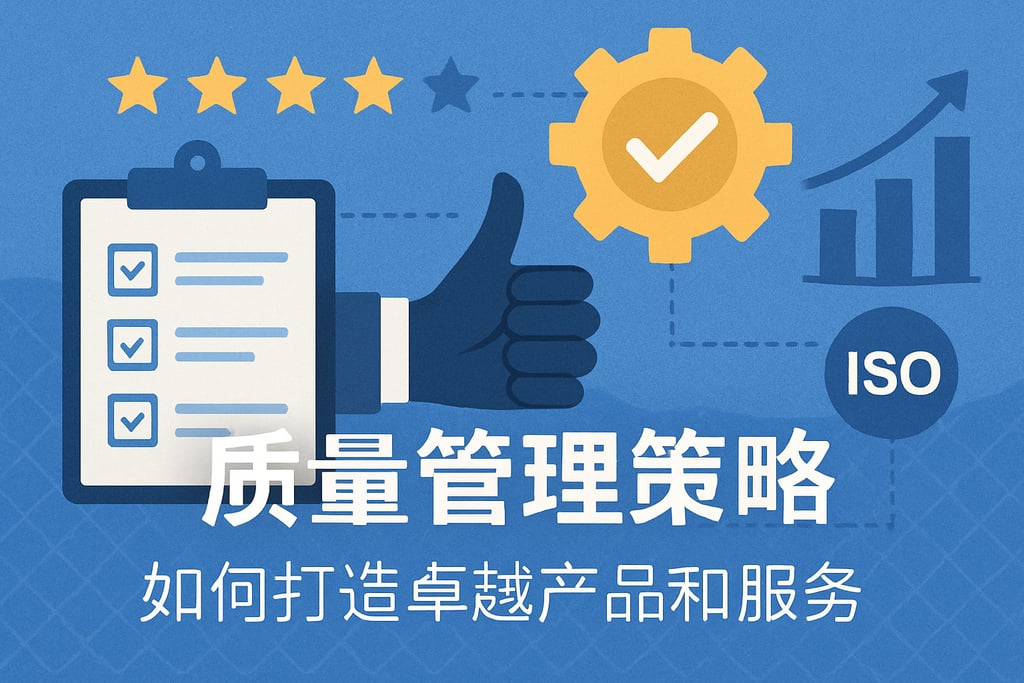 质量管理策略：如何打造卓越产品和服务